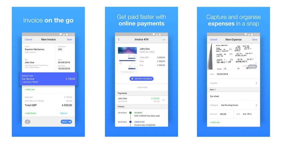free invoice template app for small businesses